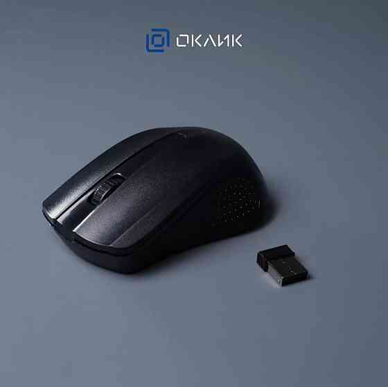 Мышь оклик 485mw черный оптическая (1200dpi) беспроводная Usb (2but) (арт-8926) Макеевка