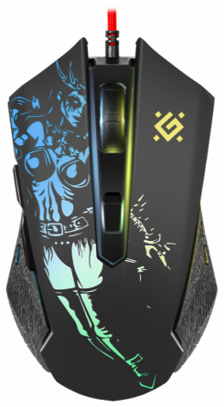 Мышь Defender Sin'Sister Gm-933, черный (52933) оптический, 7200 Dpi, Usb (арт-9475) Макеевка