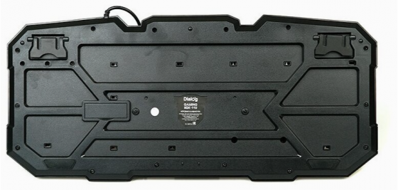 Клавиатура Dialog Gan-Kata Kgk-11u, Usb, черный тип подключения: проводная, интерфейс: Usb (арт-2777 Макеевка