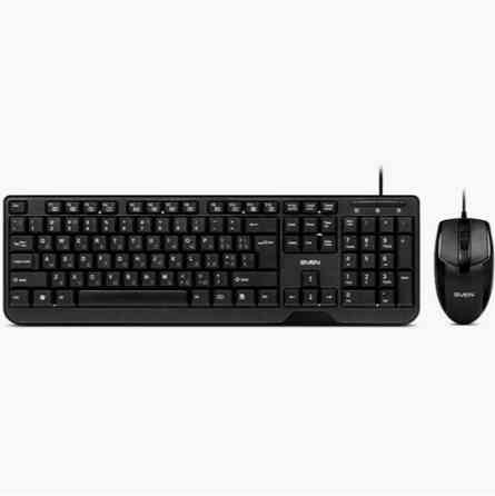 Комплект клавиатура и мышь Sven Kb-S330c черный (Sv-017309) (арт-1503) Донецк