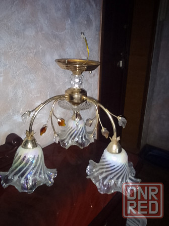 люстра 3-рожковая Донецк - изображение 1