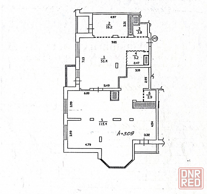 Продажа квартиры 190м.кв, "Фаворит" Донецк - изображение 6