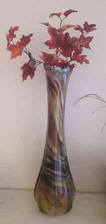 Ваза цветное стекло Донецк