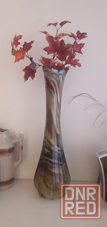 Ваза цветное стекло Донецк - изображение 2