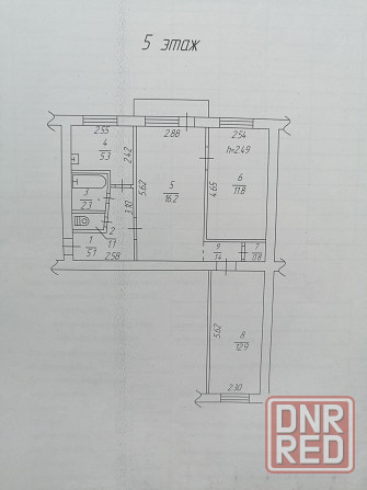Продаётся 3х комнатная кв-ра в Пролетарском р-не на Дудинской Донецк - изображение 1