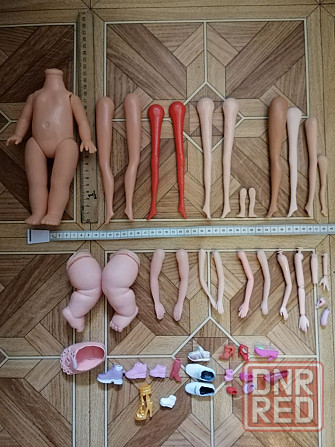 Продам запчасти доя кукол руки ноги туловище Донецк - изображение 1