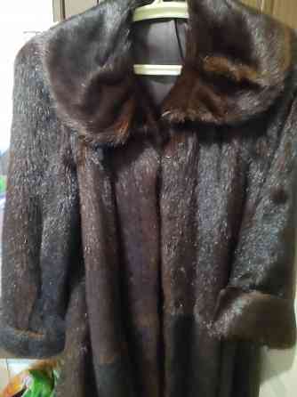 Шуба женская из натурального меха сурка Донецк
