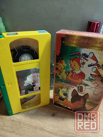 Видеокассета,vhs мультфильмы ссср, Каштанка,цветик семицветик Макеевка - изображение 2