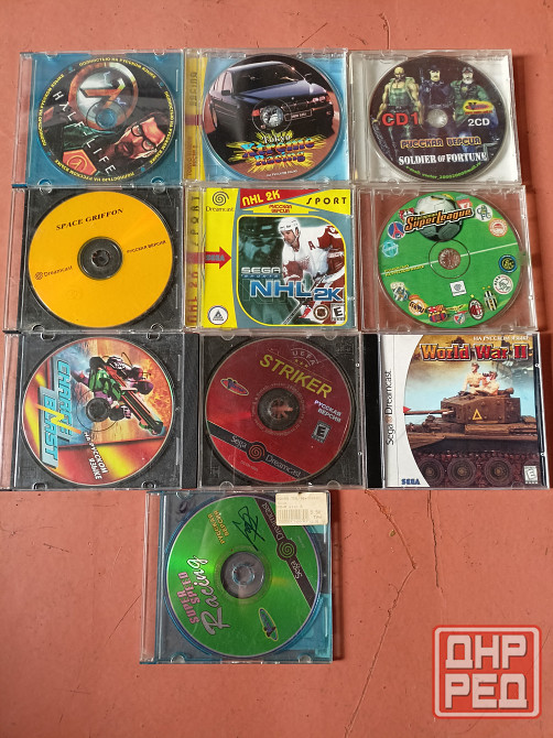 Диски на дримкаст, Dreamcast,sega Макеевка - изображение 1