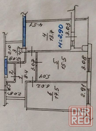 Продается крупногабаритная 2-х комнатная квартира г.Мариуполь Мариуполь - изображение 7