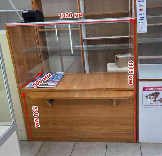 Витрины из дсп со стеклянной витриной Донецк