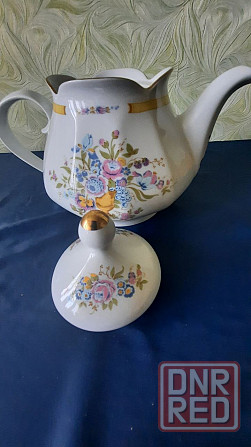 Винтажные заварной чайник и блюдце Jlmenau Германия (гдр) Донецк - изображение 2