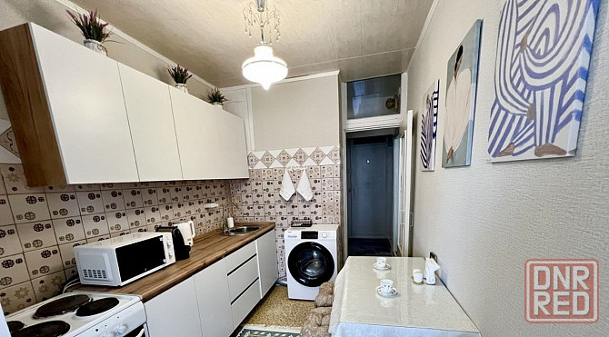 Сдаётся уютная двухкомнатная квартира в Кировском районе, Текстильщик. Донецк - изображение 4