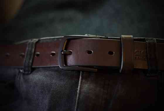Ремень кожаный ручная работа Донецк
