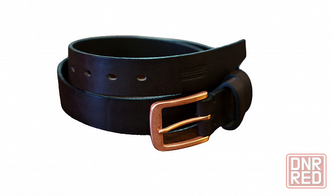 Ремень кожаный ручная работа Донецк - изображение 2