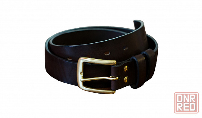 Ремень кожаный ручная работа Донецк - изображение 1