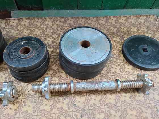 Продам гантели и штангу Донецк