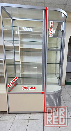 Торговые алюминиевые стеклянные витрины Донецк - изображение 2