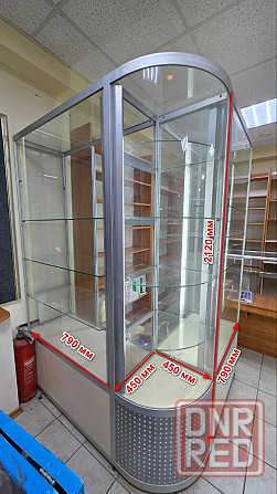 Торговые алюминиевые стеклянные витрины Донецк - изображение 3