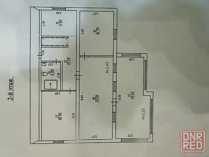 Продажа 2-х этажного дома г. Макеевка м-н Восточный , пос. Комсомольский Макеевка - изображение 1
