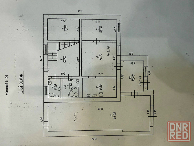 Продажа 2-х этажного дома г. Макеевка м-н Восточный , пос. Комсомольский Макеевка - изображение 2