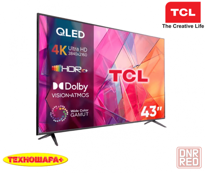 43" тв TCL 43QLED780K. QLED|4K|Smart/Google TV|Wi-Fi 5G|Bluetooth|HDR|MEMC Донецк - изображение 3