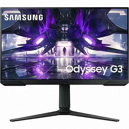 Монитор 24" Samsung S24ag320ni, черный матрица: Va, 1920x1080, разъёмы: Displayport, Hdmi, мини-джек Донецк