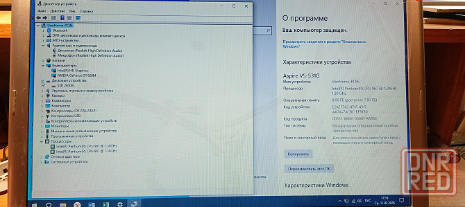 Ноутбук Acer V5-531 Донецк - изображение 5
