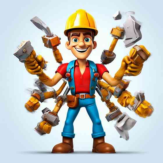 Канализация, водопровод, электрика, плитка, гипсокартон. Все виды работ. Донецк