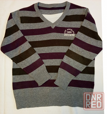 Свитера, джинсовая рубашка на 6-8 лет Донецк - изображение 2