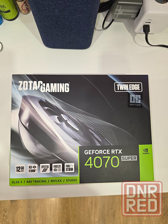 Видеокарта ZOTAC GeForce RTX 4070 SUPER TWIN EDGE OC 12 GB Донецк - изображение 1