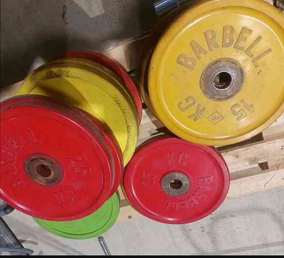 Блины штанги 1-25 кг Донецк