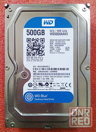 HDD 500GB SATA III (6 Gb/s) 3.5" 7200RPM 16MB WD5000AAKX -Обмен на 40шт любых озу ненужных-нерабочих Донецк - изображение 1