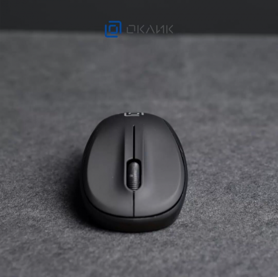 Мышь оклик 665mw черный оптическая (1000dpi) беспроводная Usb (3but) (арт-5569) Донецк