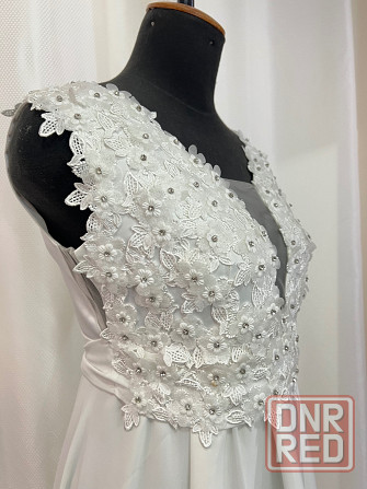 Продам свадебное платье новое Макеевка - изображение 4