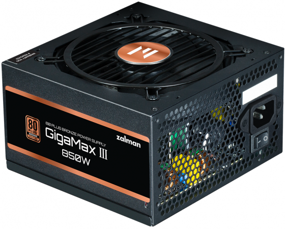 Блок питания 850w Zalman Gigamax Iii (Zm850-Gv3), 80+ Bronze (арт-8716) Донецк