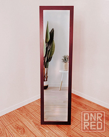 Зеркало напольное в деревянной раме Донецк - изображение 1