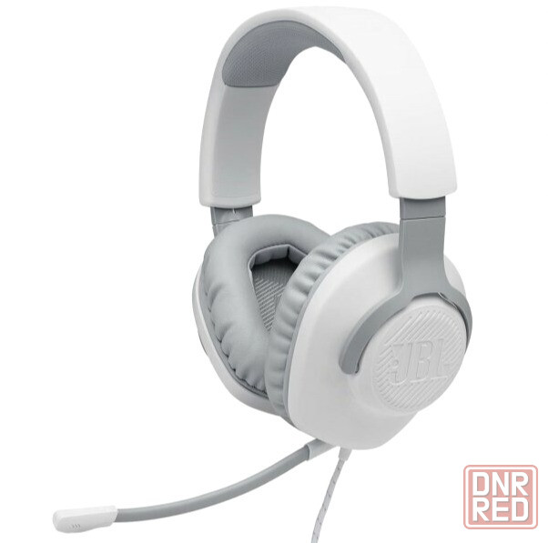 Игровые наушники Jbl Quantum 100 White (Jblquantum100wht) (арт-3184) Донецк - изображение 1