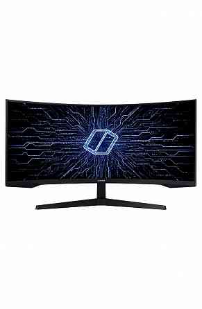 Игровой монитор 34" Samsung Odyssey G5 C34g55twwi, 3440х1440, 165 гц, Va, изогнутый, черный (Lc34g55 Донецк
