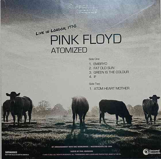 Виниловая пластинка LP Pink Floyd - Atomize - Донецк