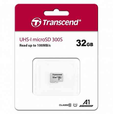 Карта памяти Transcend 300s Microsdhc 32gb Uhs-I Cl10, Ts32gusd300s (арт-4215) Макеевка