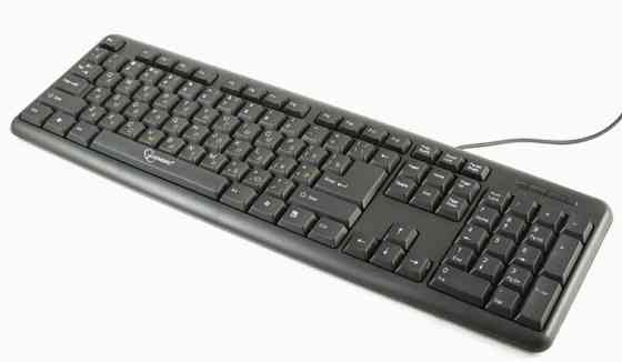 Клавиатура Gembird Kb-8320u-Bl, Usb, черный тип подключения: проводная, интерфейс: Usb (арт-2413) Донецк
