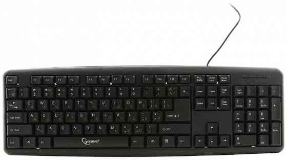 Клавиатура Gembird Kb-8320u-Bl, Usb, черный тип подключения: проводная, интерфейс: Usb (арт-2413) Донецк