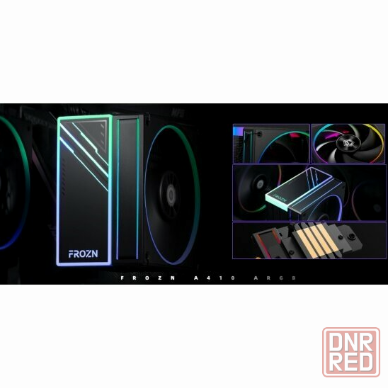 Кулер для процессора Id-Cooling Frozn A410, Argb, 120 мм, 2000 об/мин, 730 г (арт-7248) Макеевка - изображение 4