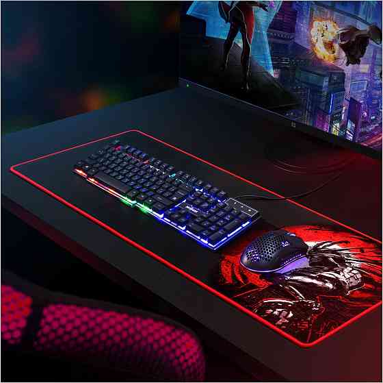 Игровой коврик для компьютерной мыши Defender Liberty 800х300х3мм (арт-7490) Макеевка