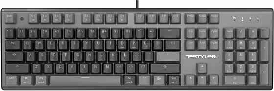Клавиатура A4tech Fstyler Fs100 Neon механическая черный Usb For Gamer Led (Fs100) (арт-9332) Донецк