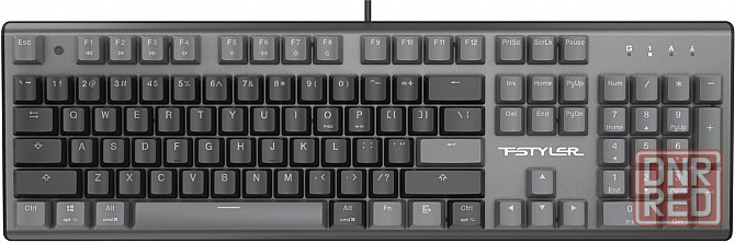 Клавиатура A4tech Fstyler Fs100 Neon механическая черный Usb For Gamer Led (Fs100) (арт-9332) Донецк - изображение 2