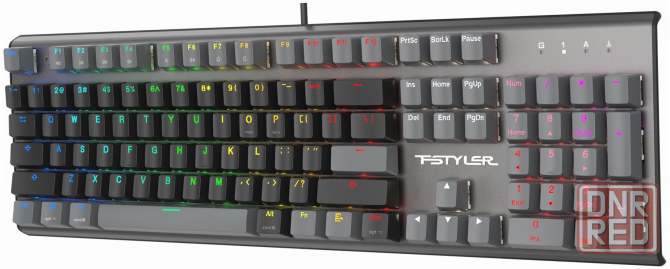 Клавиатура A4tech Fstyler Fs100 Neon механическая черный Usb For Gamer Led (Fs100) (арт-9332) Донецк - изображение 4