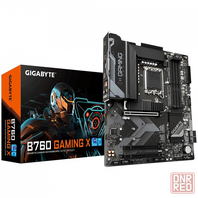 Материнская плата Gigabyte B760 Gaming X (Lga1700/B760/4xddr5/3xpci-Ex16/3xm.2/Sb7.1/Glan/Hdmi/Displ Макеевка - изображение 1