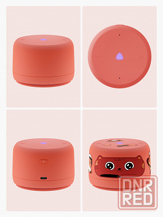 Умная колонка яндекс станция лайт 2 с алисой, без часов, 6 вт, коралловый (арт-2663) Макеевка - изображение 2